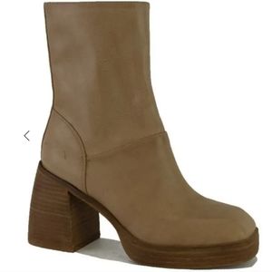 BEAST FASHION Tan Ankle Boots